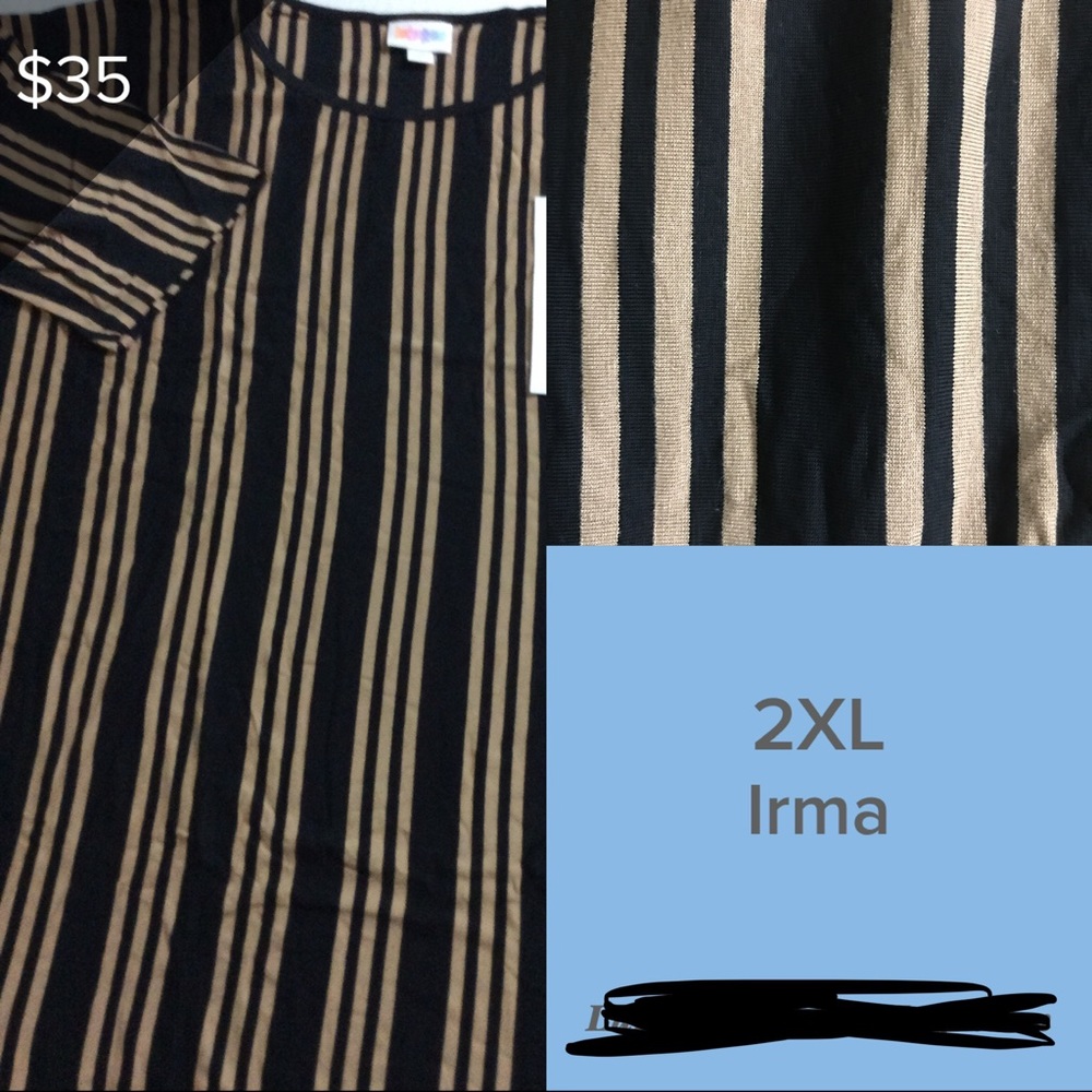 LuLaRoe Irma Size 2XL. BNWT